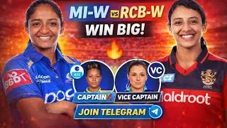 MI-W vs RCB-W Dream11 Prediction | Best Fantasy Team Today!!