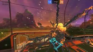 Rocket League moments #22 (fake, passes - goals, aerial dribbling,team pinch)