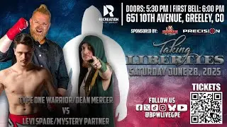 Ray Swiatek & Dean Mercer vs Levi Spade & ? At BattleGround Professional Wrestling Taking Liberties