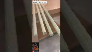 Fiberglass rebars.#building #engineering #steel #construction #fiber #harbour #dame #shorts #viral