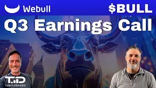 BULL Webull Q3 Earnings Call LIVE - Turnaround Time for $BULL? vs Market Headwinds 4PM CST 11/20/25