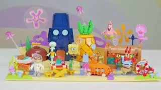 SpongeBob Bikini Bottom Building Block Bricks Area-X SBAB0082