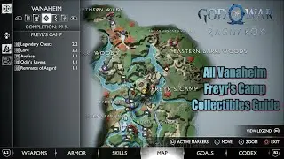 God of War Ragnar&ouml;k All Vanaheim Freyr&rsquo;s Camp Collectibles Guide