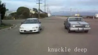 EL CAMINO VS HONDA STREET RACE