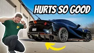 Ferrari 812 Competizione звучит БЕЗУМНО! | ТАМОЖЕННЫЙ ВЫХЛОП #ferrari #exhaust