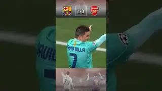 Arsenal vs Barcelona UCL 2011 , ARSHAVIN scored the 2nd goal . #football #arsenal #barcelona #messi