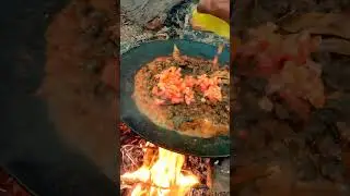 Snail Cooking And Eating l Healthy Snail Recipe#shorts