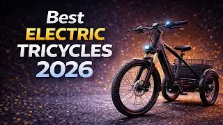 5 лучших электрических трехколесных велосипедов для покупки в 2026 году | Бюджет и характеристики