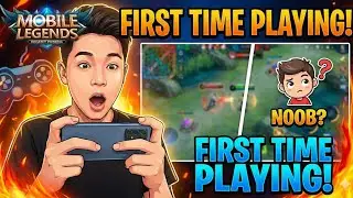 I am playing mobile legends for the first time with friends #mobile legends