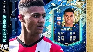 TOTS WATKINS PLAYER REVIEW | 90 TOTS WATKINS REVIEW | FIFA 20 Ultimate Team
