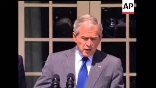 With gasoline topping $4 a gallon, President Bush urged Congress on Wednesday to lift its longstandi