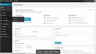 WordPress - Managing Pages
