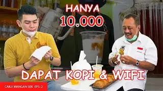 Cafe Kopi 10 Ribu dapat WiFi di Surabaya, Bosnya Masih 22 Tahun | Cak Ji ft ANDY SUGAR Ep. 2