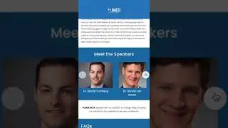 Meet Our Conference Speakers!
