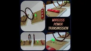 Homemade Simple Wireless  Power Transmission Project for Beginners | Electronic