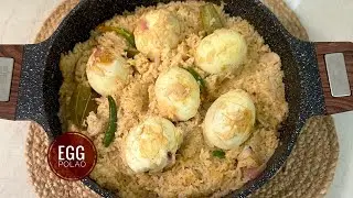 One-Pot Egg Polao | No stress, no mess, just pure flavor! ডিম পোলাও ! 🔥