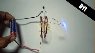 How To Make Wireless Electricity Transmission At Home || Wireless Energy #wirelesstransmission