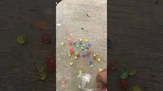 Reverse Video Marbles Balls, marble run race asmr #shorts