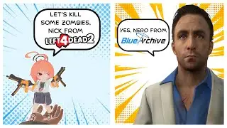 Превращение оружия из Left 4 Dead в аниме-девушек.