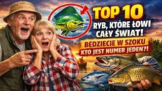 TOP 10 RYB, KTÓRE ŁOWI CAŁY ŚWIAT! BĘDZIECIE W SZOKU, KTO ZNALAZŁ SIĘ NA MIEJSCU NUMER JEDEN!