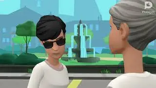 Junior The Animator Beats Up Falcon And Cutie/Grounded