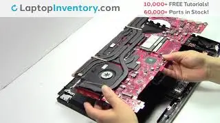 How to Replace Asus ROG Strix GL704 Laptop Motherboard, Dismantle 0KN1-5B1US21 13N1-5BA0301