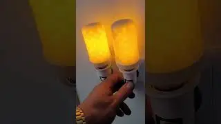 vuur fakkel led lamp