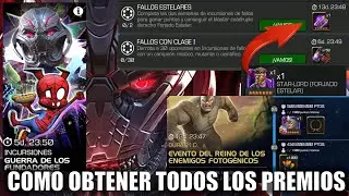 COMO OBTENER AL STARLORD STELAR 7⭐ Y TODOS LOS PREMIOS DE INCURSIONES GUERRA FUNDADORES- MARVEL