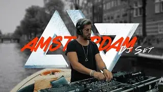 🚤 Afro House & Progressive DJ Set on Amsterdam’s Canals | The Gabe Concept Live [World Tour]