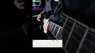 Original Guitar Piece #12 Disturbed Style - #guitar #guitarist #metal