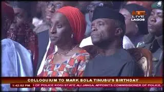 President Buhari's Speech at 10th Bola Ahmed Colloquium in Lagos