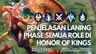 Penjelasan Laning Phase dan Rotasi Semua Role - Full Analysis | Honor of Kings Indonesia