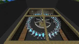 REATOR DE FUS&Atilde;O NUCLEAR REACTORCRAFT FUSION REACTOR  MINECRAT