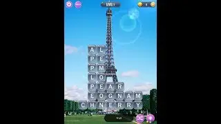 Word Town : Paris Level 1 Answers