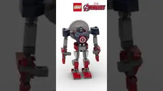 LEGO Captain America Mech Armor 76168 Speed build 레고 캡틴아메리카 #Shorts