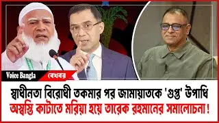 স্বাধীনতা বিরোধী তকমার পর জামায়াতকে 'গুপ্ত' উপাধি I Mostofa Feroz I Voice Bangla