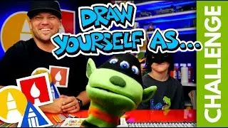 CHALLENGE-TIME: Draw Yourself As... (7.20.19)