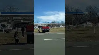 truck crash in ditch