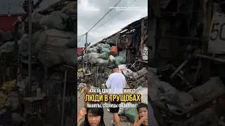 Как живут люди в трущобах Манилы?