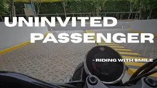Yamaha XSR 155 Short Ride with an Uninvited Passenger 