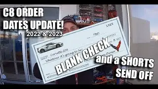 WILL YOU NEED A BLANK CHECK FOR 2023 Z06???   KEY '23 ORDER DATES