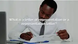 What is a letter of representation or attorney representation letter?