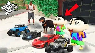 Franklin Buy New RC Cars and Give Ride To Shinchan and Pinchan in GTA 5 (GTA 5 Mods)