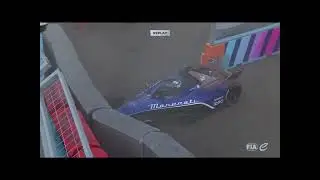 Stoffel  Vandoorne Scary crash (2025 jakarta e prix Formula E season 11)