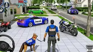 Police Car Chase Simulator 3D Game Real Cop Cars Driving Simulator 2025 Android GamePlay
