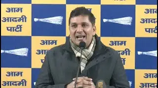 LIVE: AAP Leader Saurabh Bhardwaj Addresses PC | BJP | CM Rekha Gupta | Delhi
