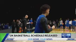 SEC Basketball schedules released for UK 2025-26 season