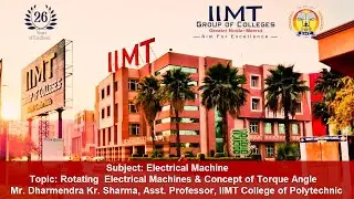 Common Features of Rotating  Electrical Machines & Concept of Torque Angle | Electrical Engineering