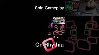 Rhythia Spin Gameplay!!!!  #shorts #beatsaber #fyp #soundspace #handcam  #gaming