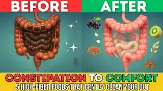 Constipation to Comfort: 5 High-Fiber Foods That Gently Clean Your Gut